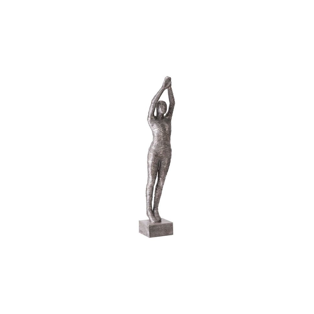 Decorative Objects Boncios Ponios Sculpture, Black/Silver, Aluminum