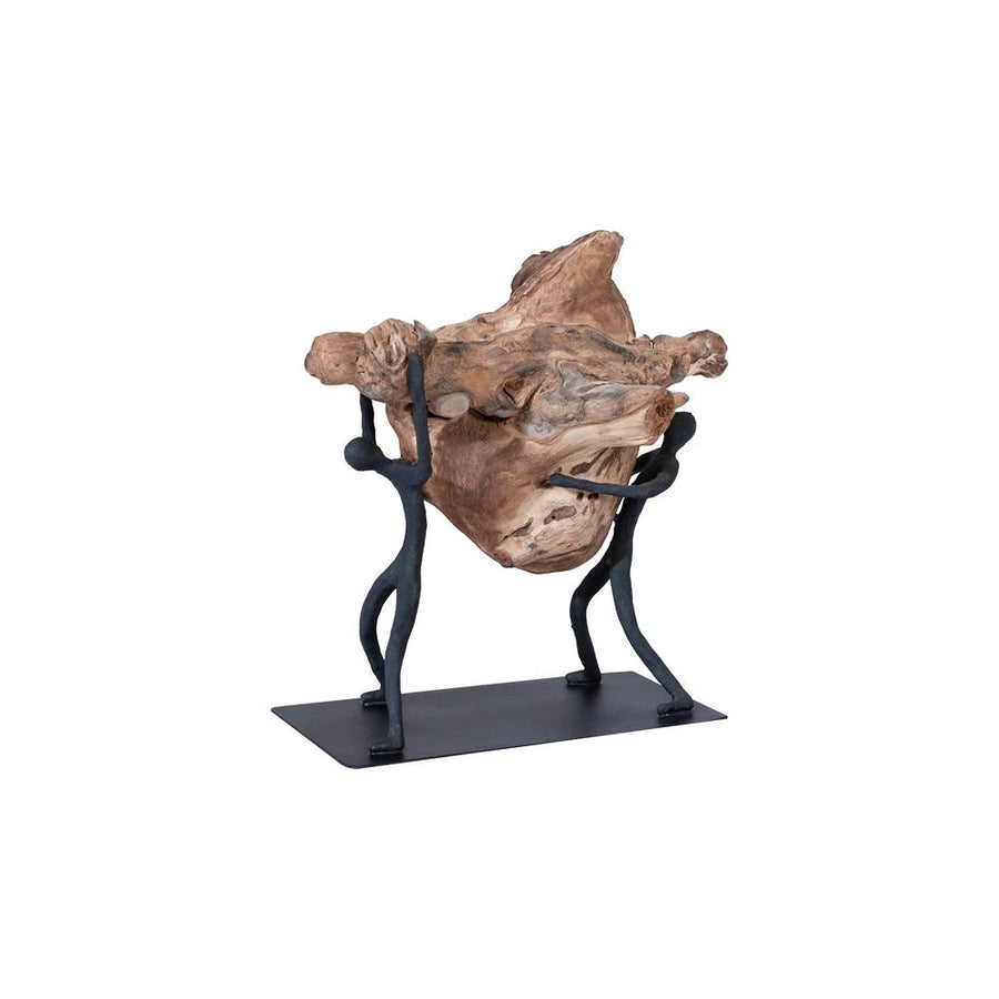 Table Tops Erossi Tabletop Sculpture, Freeform High Lift, With Base
