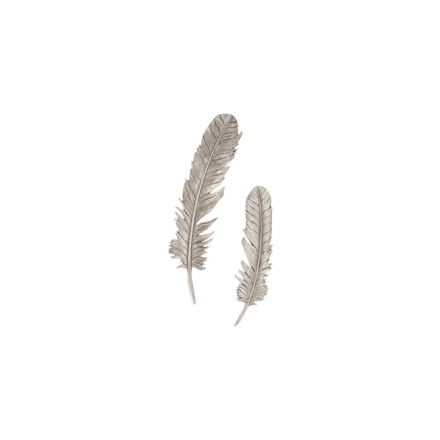 Wall Decor Tanoa Wall Art, Small, Silver Leaf, Set of 2