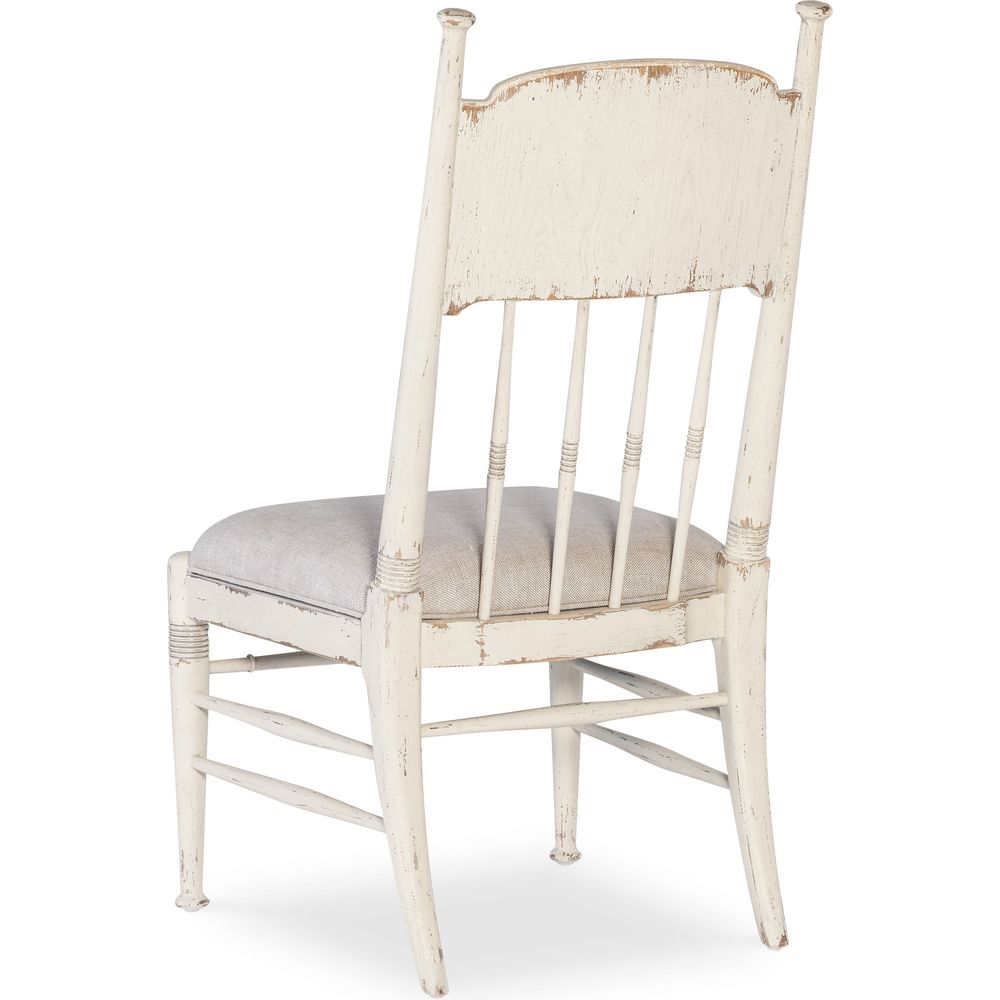 Americana Upholstered Seat Side Chair - Whites