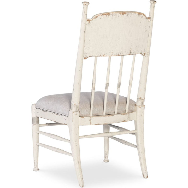 Americana Upholstered Seat Side Chair - Whites