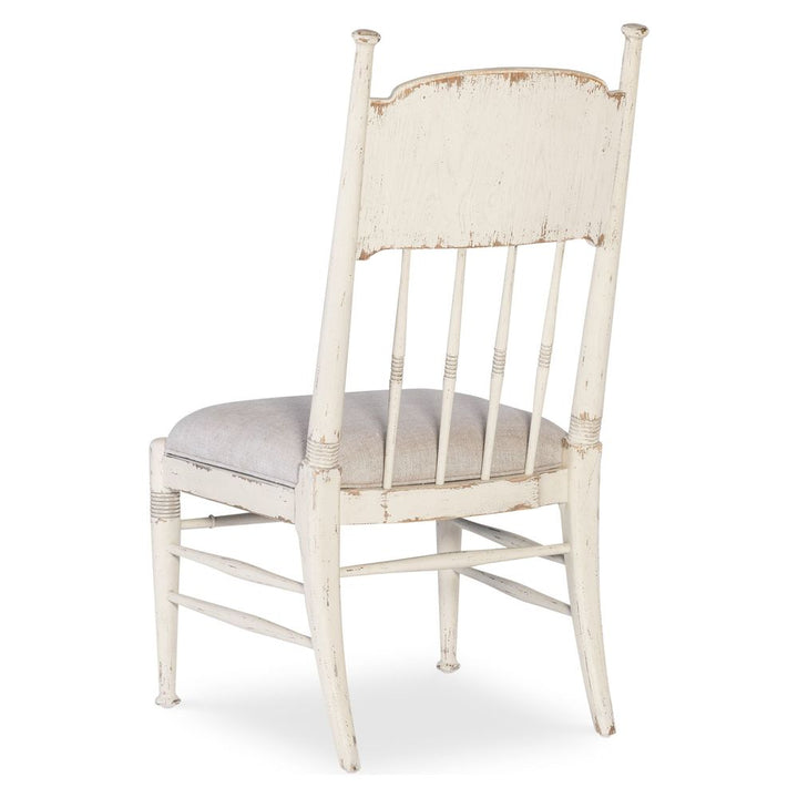 Heritage Upholstered Seat Side Chair - Whites
