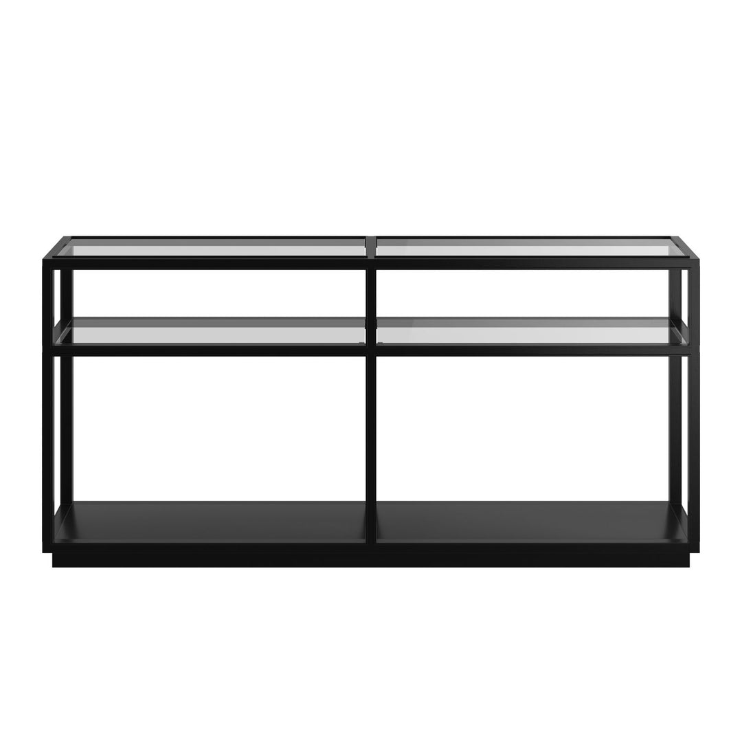Glaze Console Table Onyx