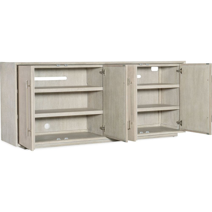 Pulse Entertainment Console - Light Wood