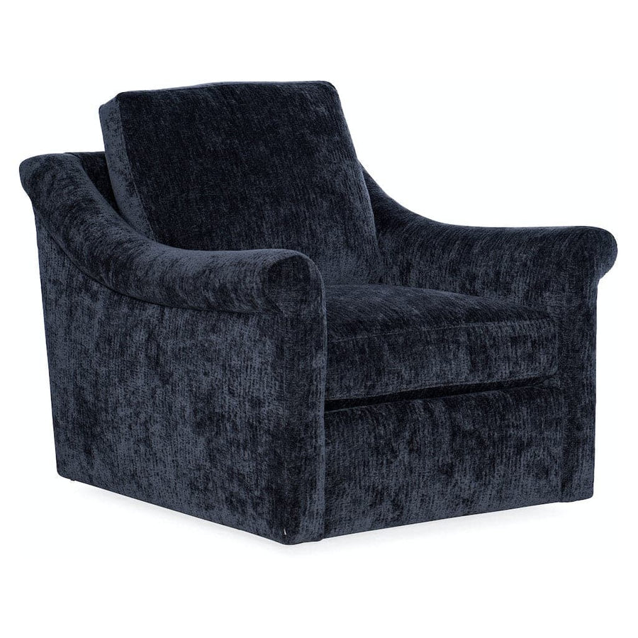Danae Swivel Lounger-Hooker Furniture Custom-HFC-LL21-009-Lounge Chairs-1-France and Son