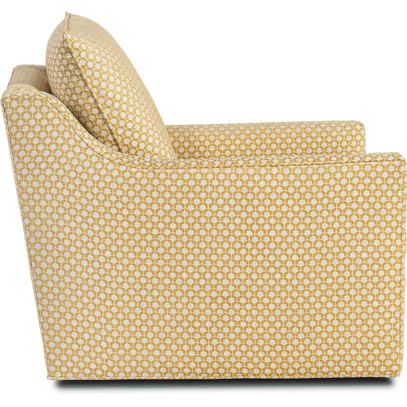 Dekker Swivel Chair-Hooker Furniture Custom-HFC-LL24-009-Lounge Chairs-2-France and Son