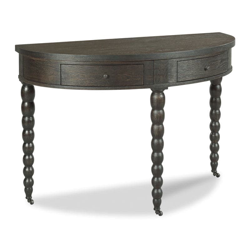 Salutation Demilune Table-Woodbridge Furniture-WOODB-LL305-32-Console Tables-1-France and Son