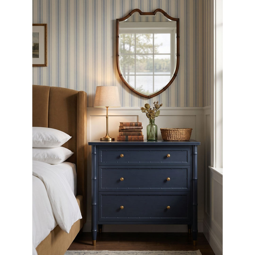 Harbor Queen Upholstered Bed Camel — Lakeside Sepia