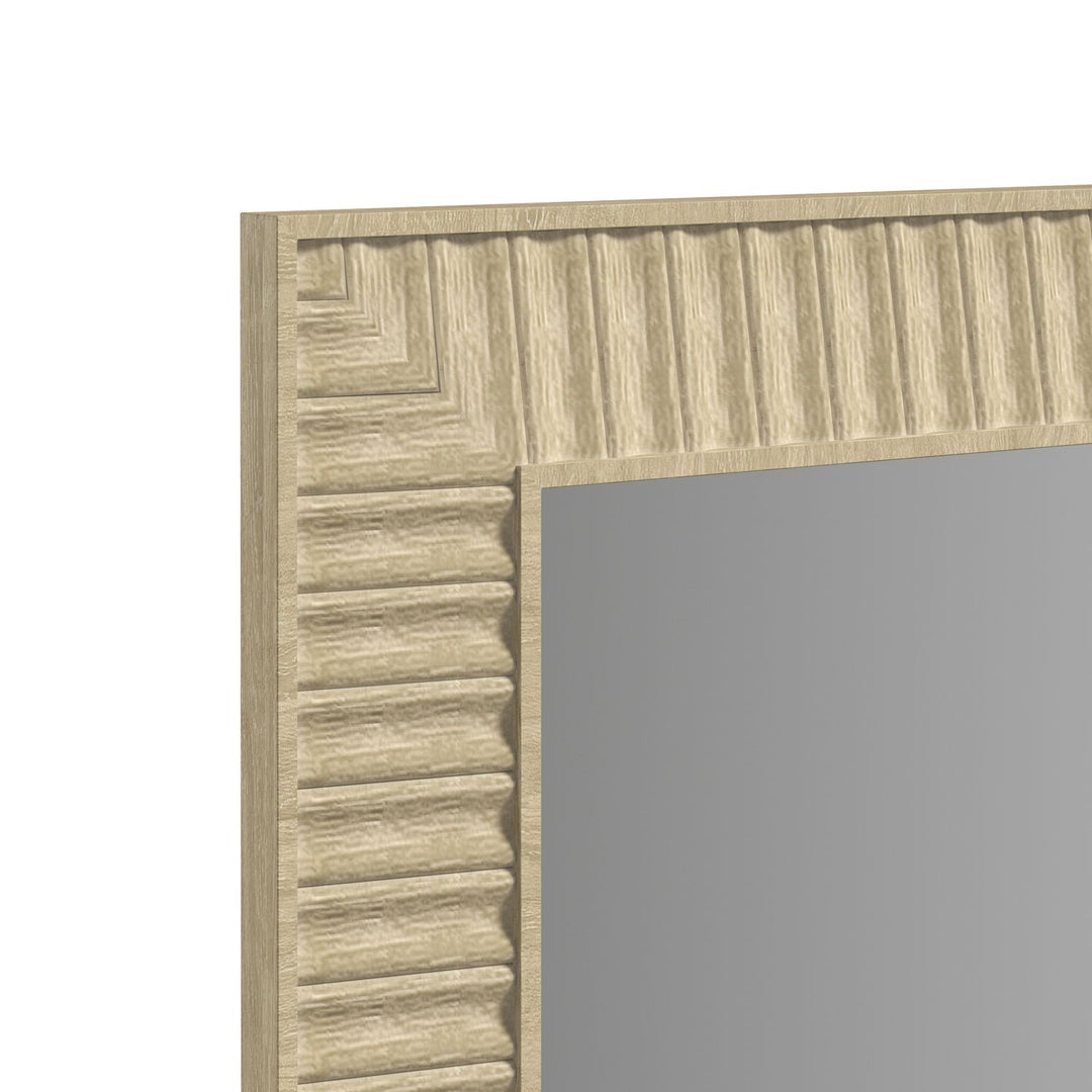 Eave Mirror — Sundrenched Oak