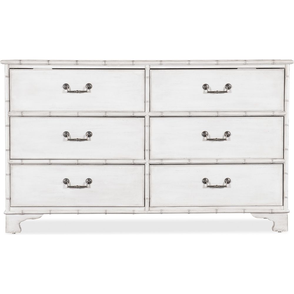 Dressers & Chests Charleston Six-Drawer Dresser - Whites/Creams/Beiges