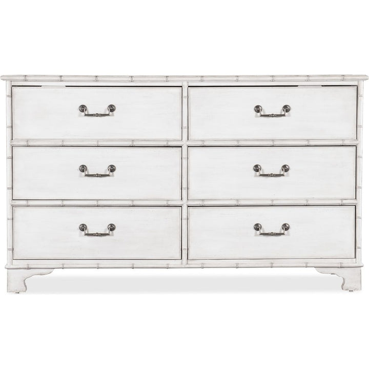 Dressers & Chests Charleston Six-Drawer Dresser - Whites/Creams/Beiges