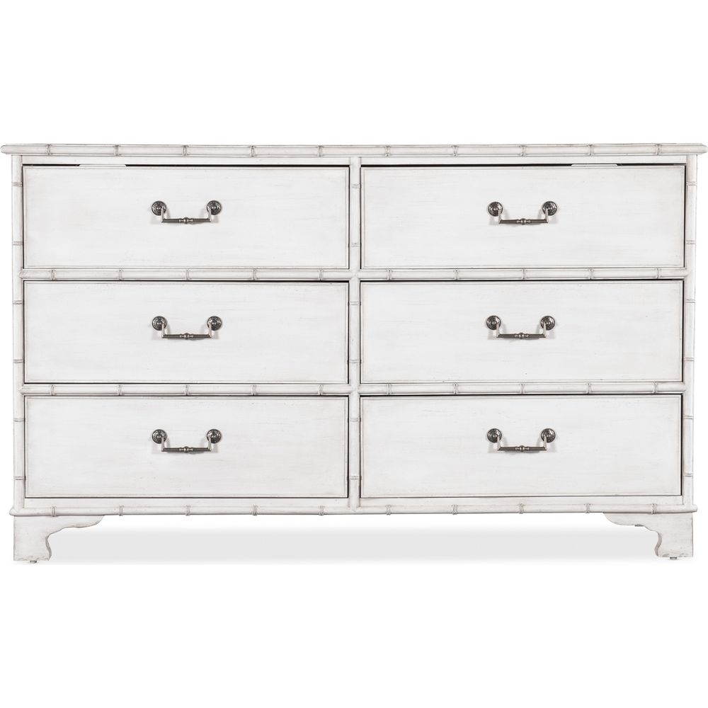 Dressers & Chests Theodore Six-Drawer Dresser - Whites/Creams/Beiges