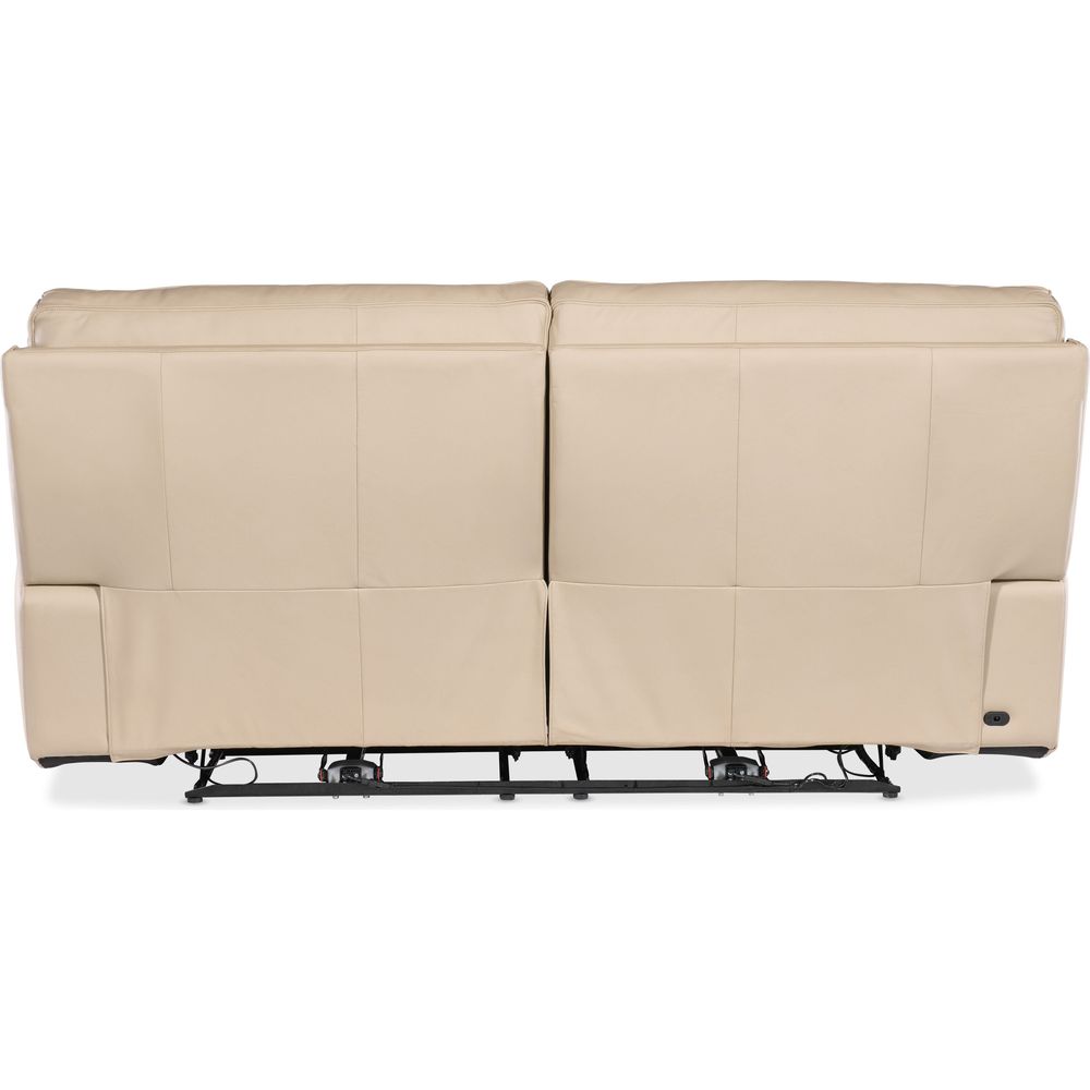 Elliot Zero Gravity Sofa with Power Recline & Power Headrest - Beige