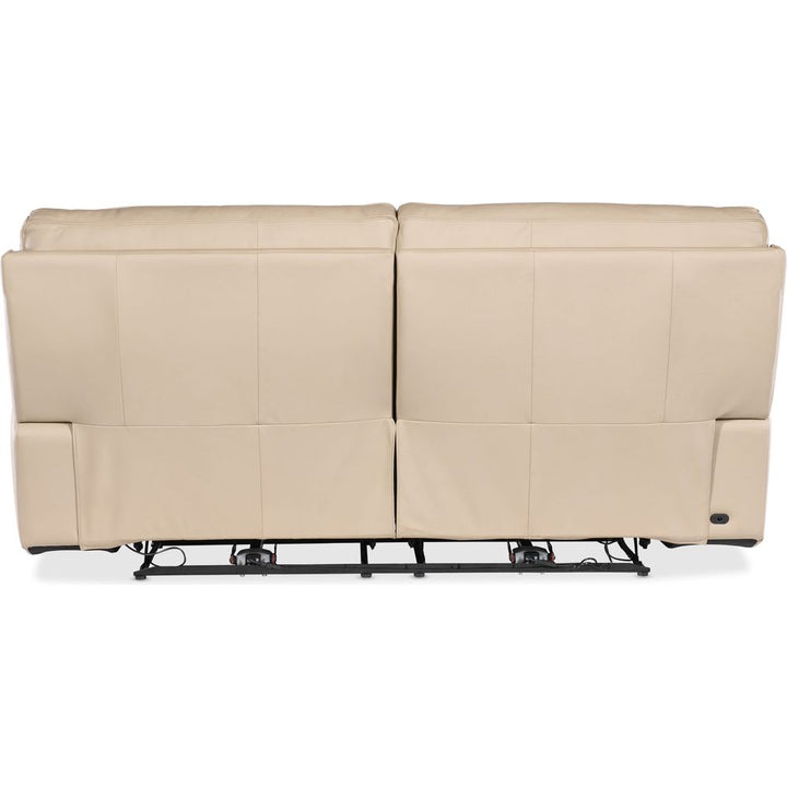Elliot Zero Gravity Sofa with Power Recline & Power Headrest - Beige