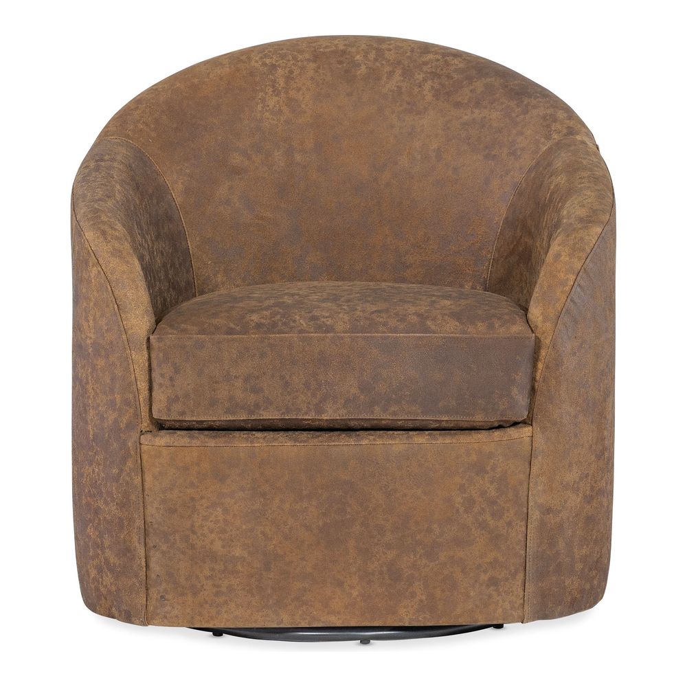Lounge Chairs Sage Swivel Chair - Brown