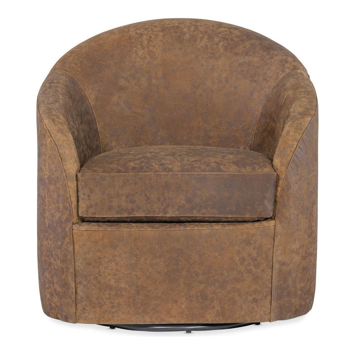 Lounge Chairs Sage Swivel Chair - Brown