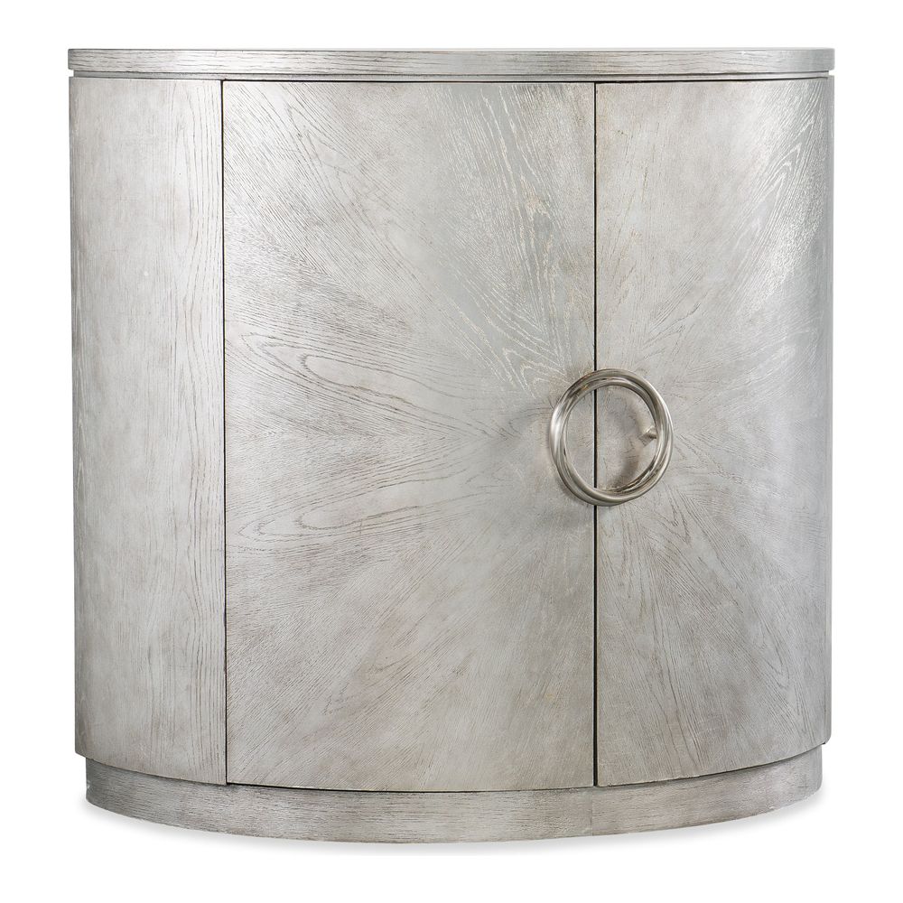Dressers & Chests Vibrance Deserie Demilune Chest - Silvers