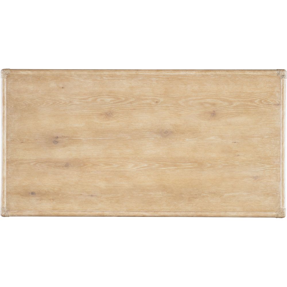 Retreat Pole Rattan Writing Desk - Light Wood