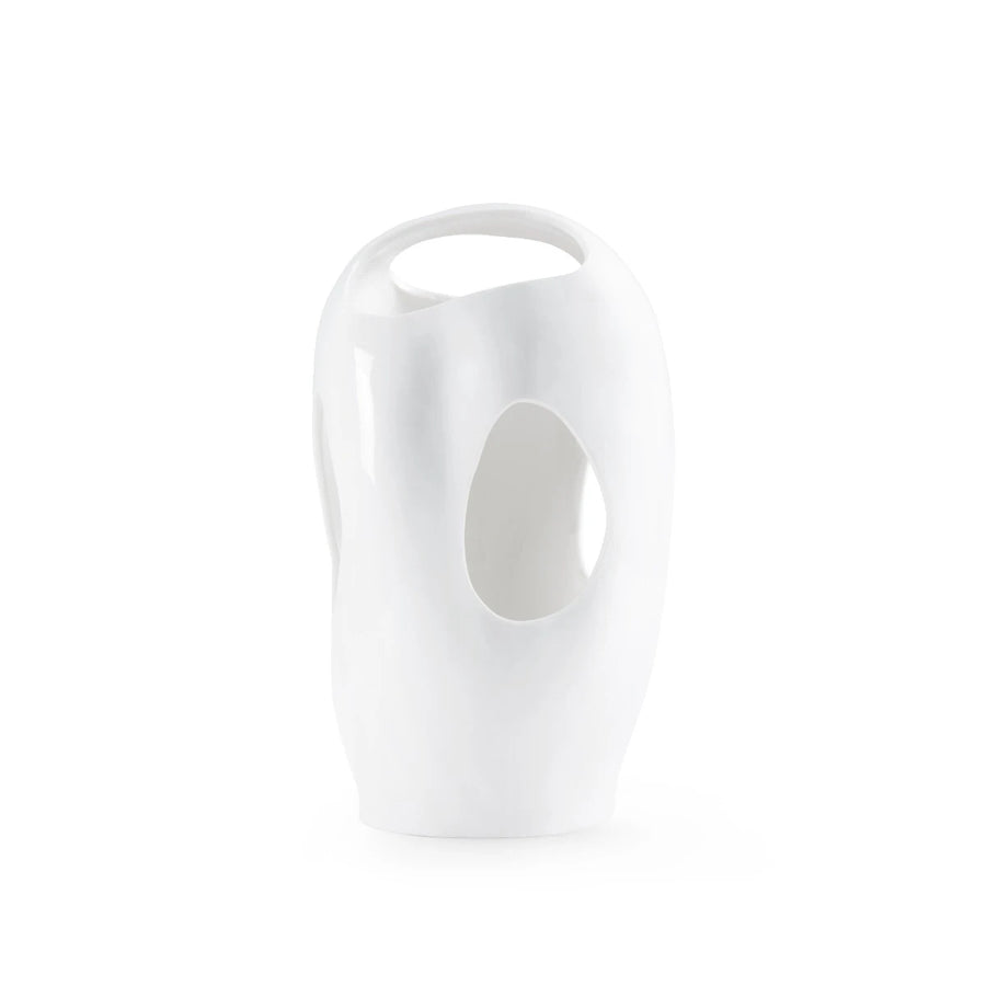 Laramie Vase, Blanc de Chine
