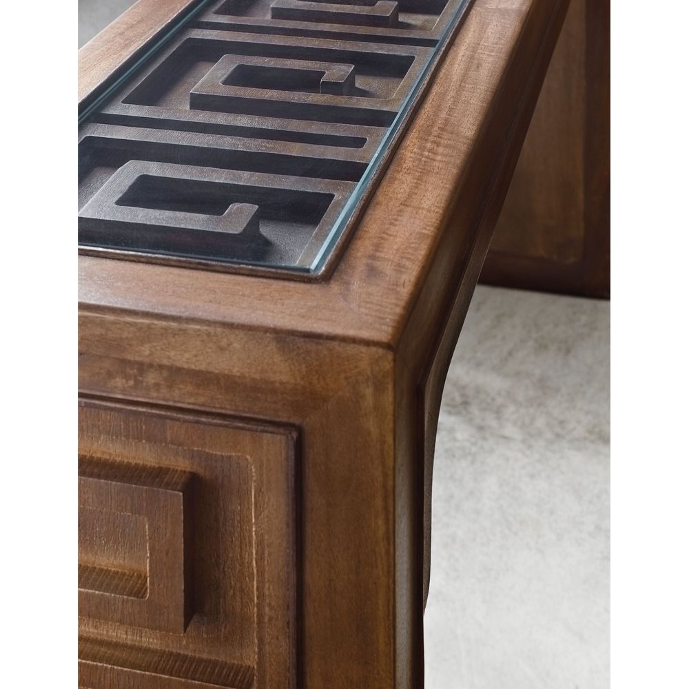 Console Tables Commerce & Market Thrace Console Table - Medium Wood