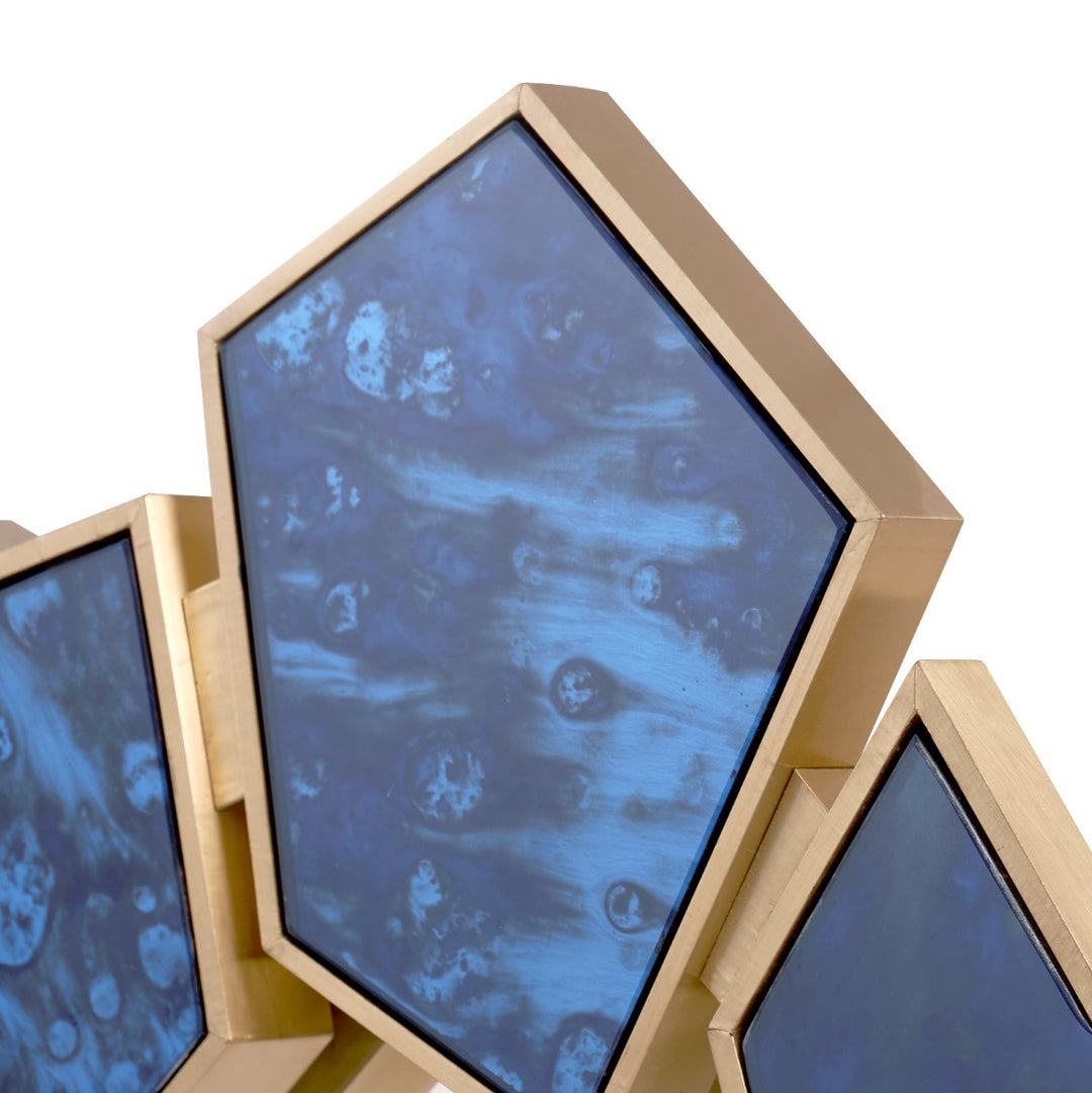 Lucas Mirror, Antique Midnight Blue