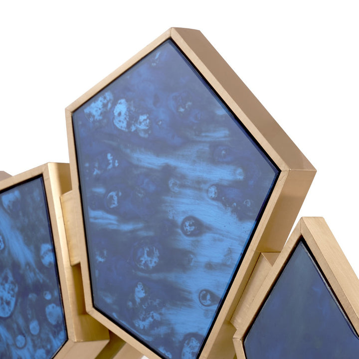 Lucas Mirror, Antique Midnight Blue