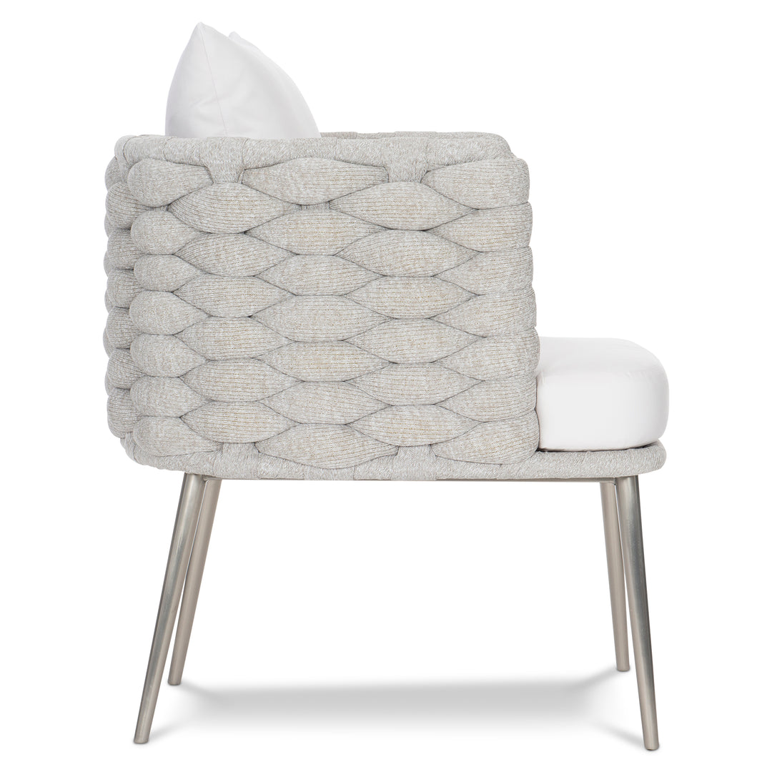 Santa Cruz Outdoor Arm Chair in Nordic Grey
