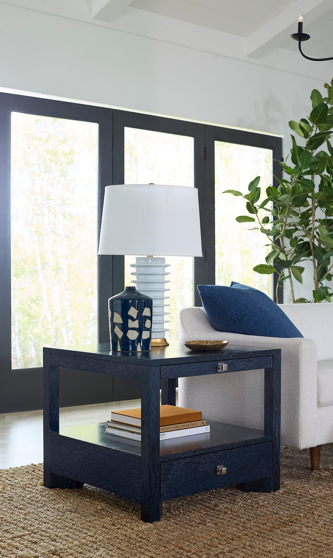Lugano 1-Drawer Side Table