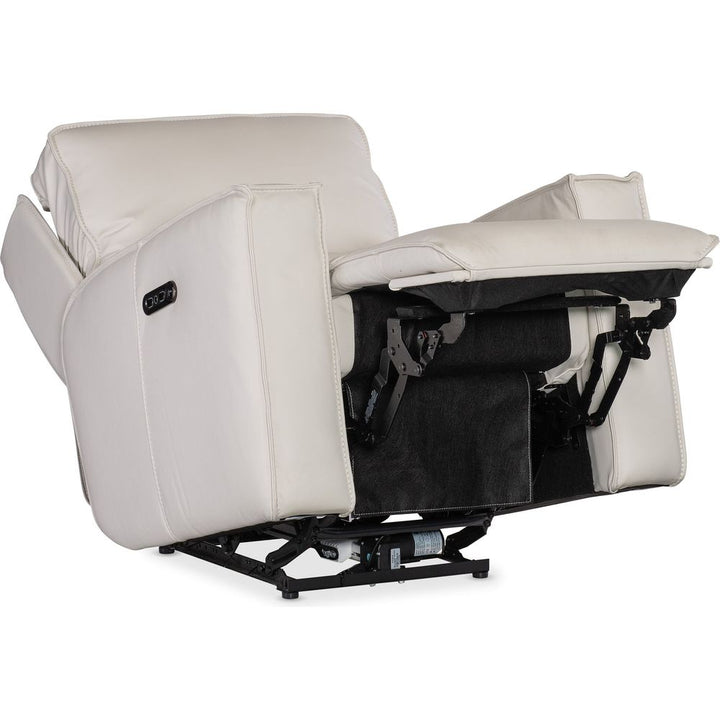 Lounge Chairs: Recliners Miles Zero Gravity Power Recliner with Power Headrest - Grey