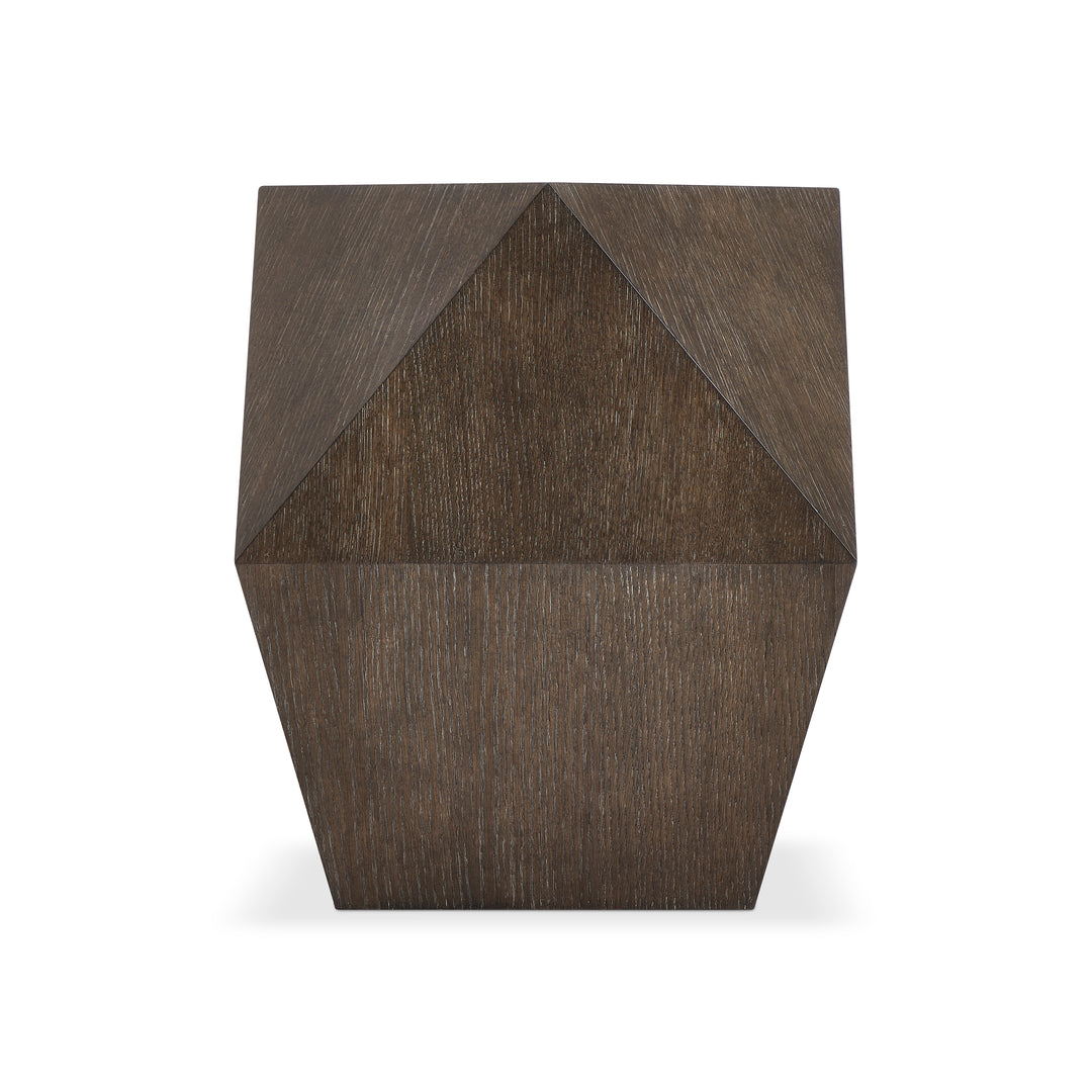 Linea Trapezoid End Table