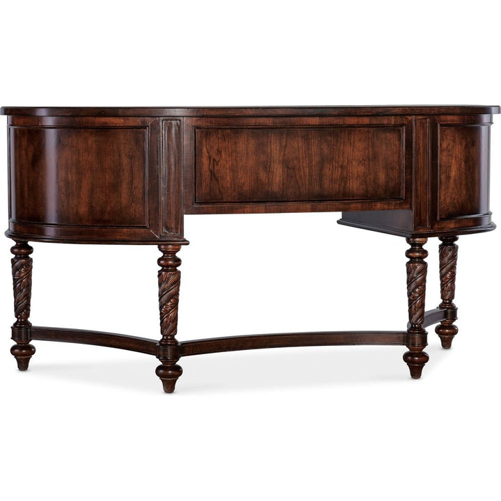 Desks Charleston Kidney Writing Desk - Dark Wood