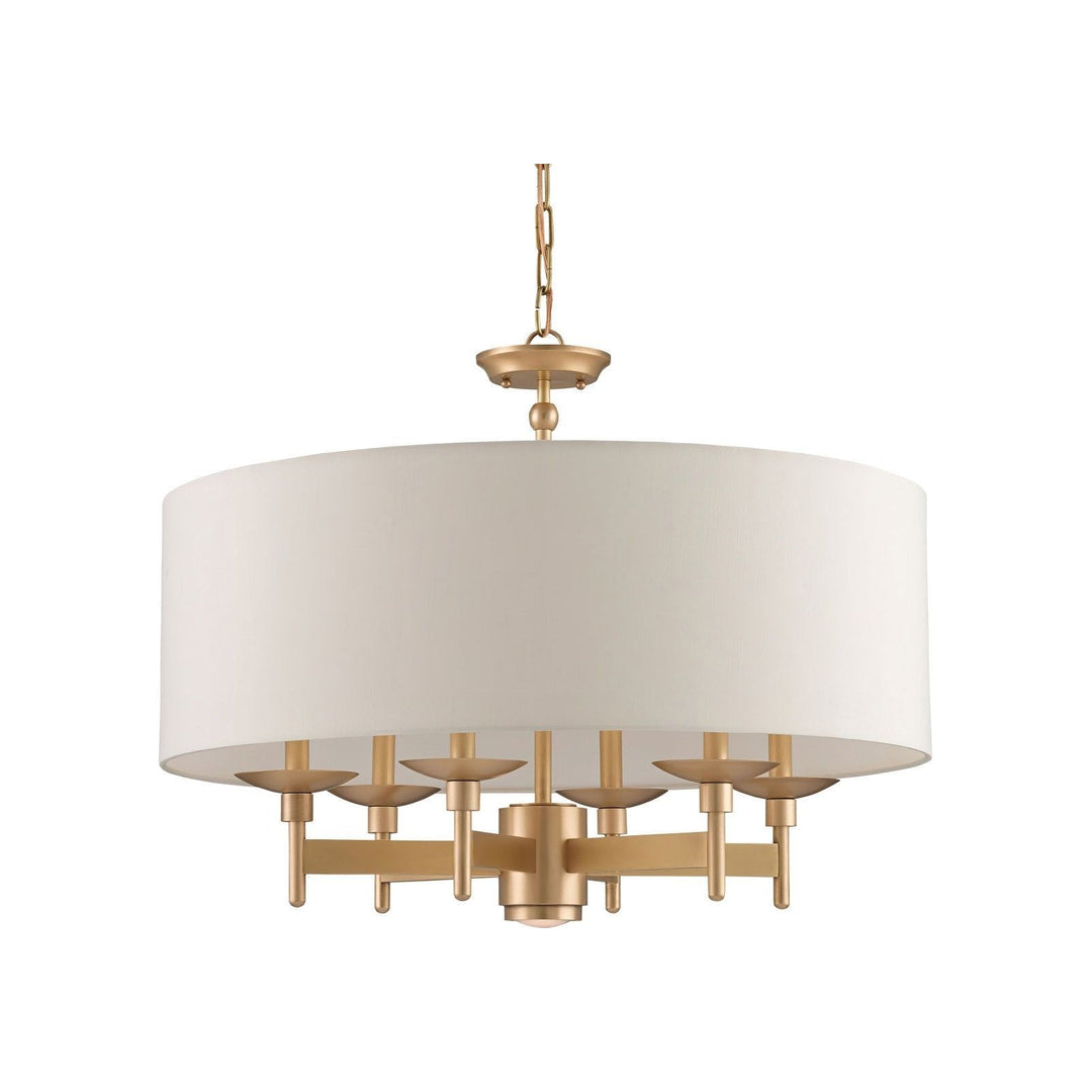 Bering Brass Semi-Flush Mount