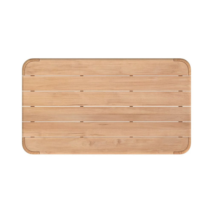 Outdoor Coffee Tables Natural Teak Outdoor Coffee Table