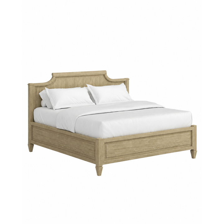 Eave Panel King Bed — Sundrenched Oak