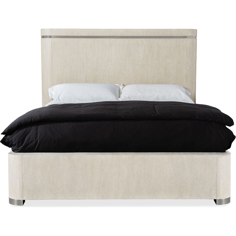 Beds Modern Mood King Panel Bed - Light Wood