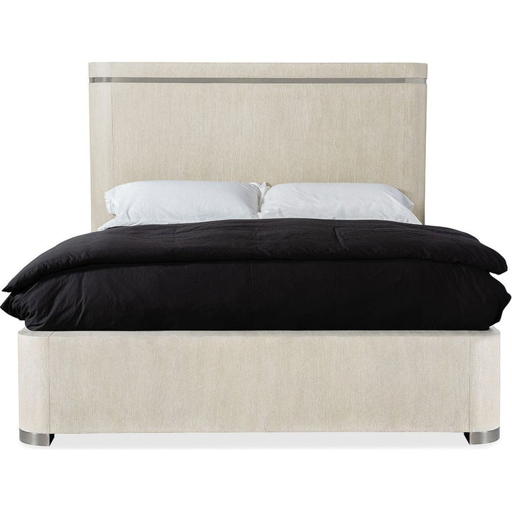 Beds Modern Mood King Panel Bed - Light Wood