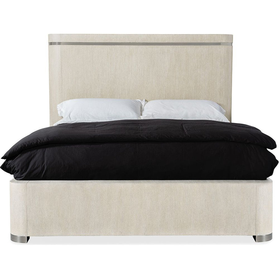 Beds Modern Mood King Panel Bed - Light Wood