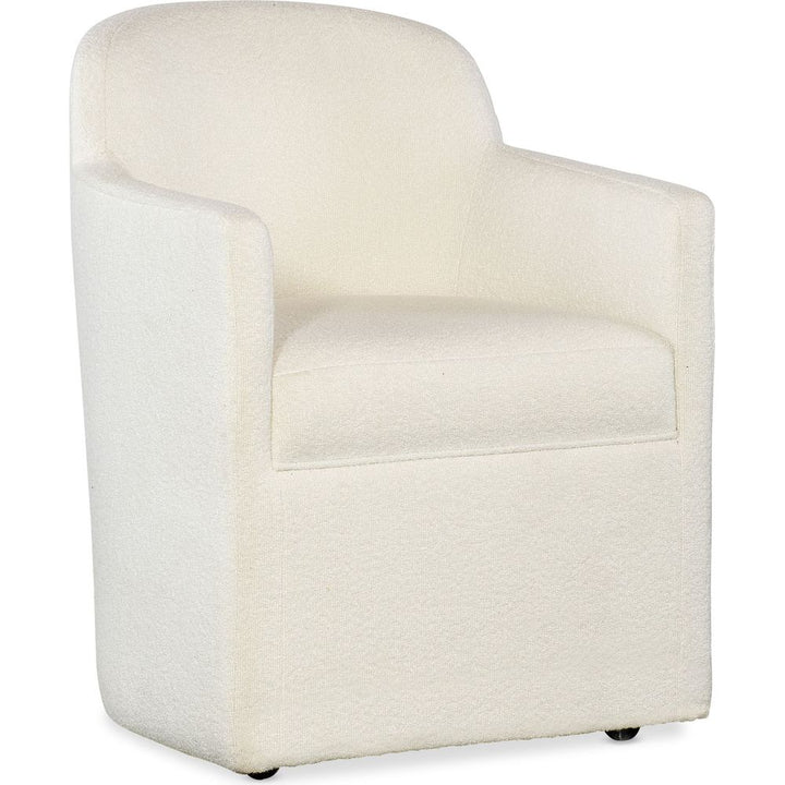 Dining Chairs Commerce & Market Izabela Upholstered Arm Chair - Whites/Creams/Beiges