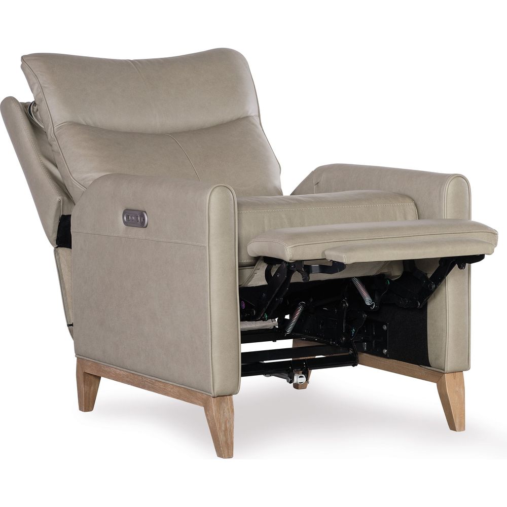 Lounge Chairs: Recliners Quinnie Power Recliner with Power Headrest - Green