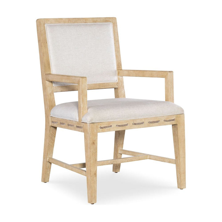 Solace Cane Back Arm Chair - Beige