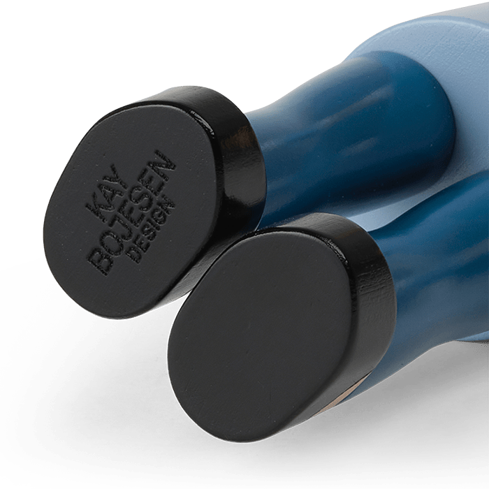 Kay Bojesen Sandman, Blue/Light Blue, H: 8.3"