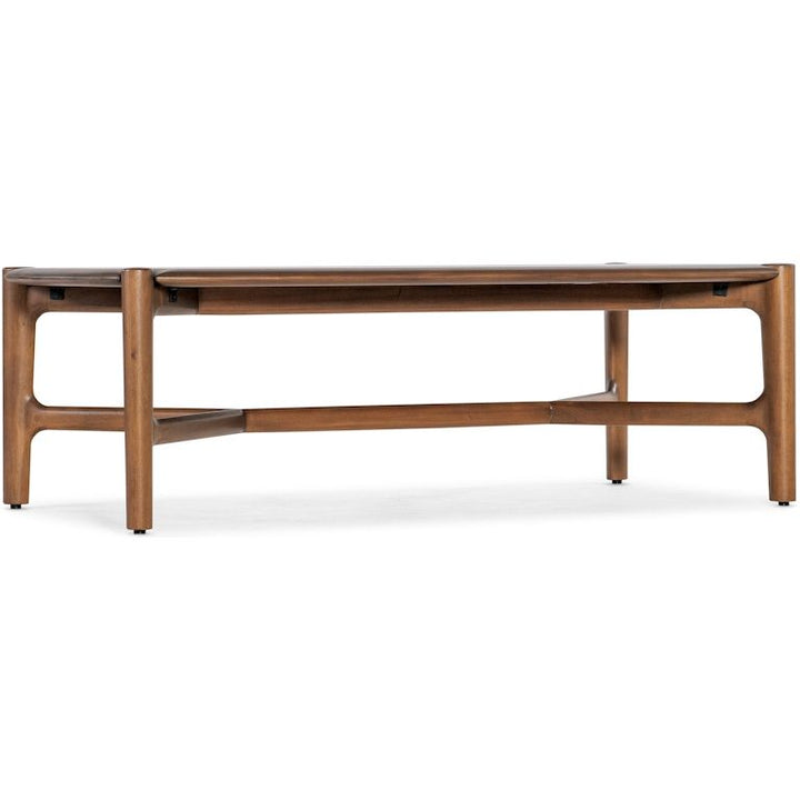 Romy Soft Rectangle Coffee Table - Chestnut