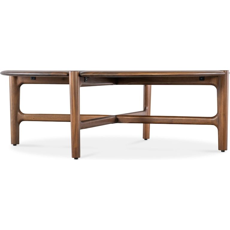 Romy Round Coffee Table - Chestnut