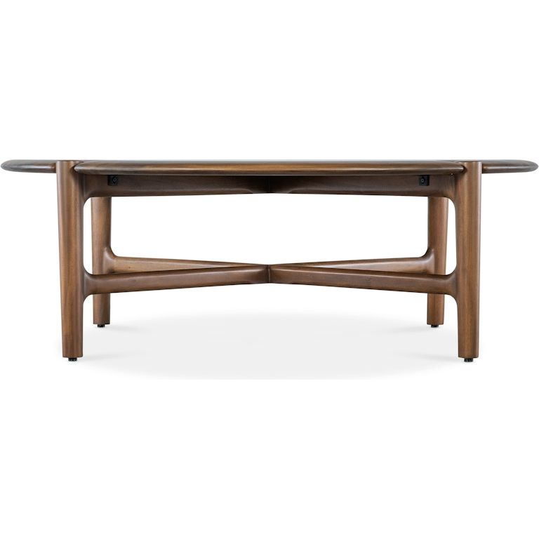 Romy Round Coffee Table - Chestnut