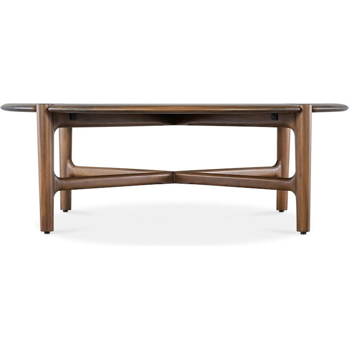 Romy Round Coffee Table - Chestnut