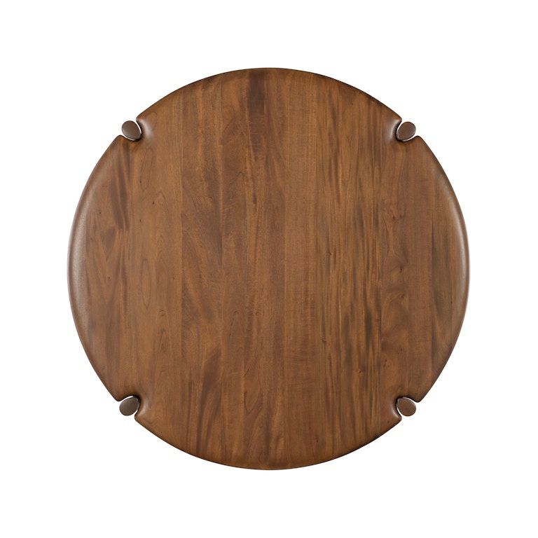 Romy Round Coffee Table - Chestnut