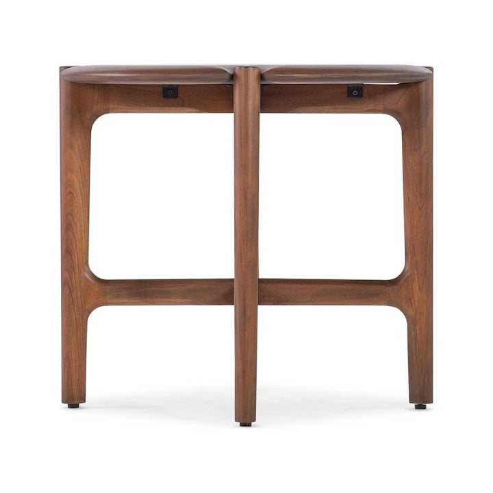 Romy Round Side Table - Chestnut