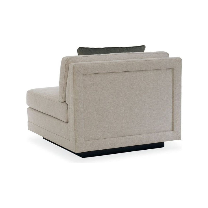Sectionals: Parts Synthesis Armless Chair - Black