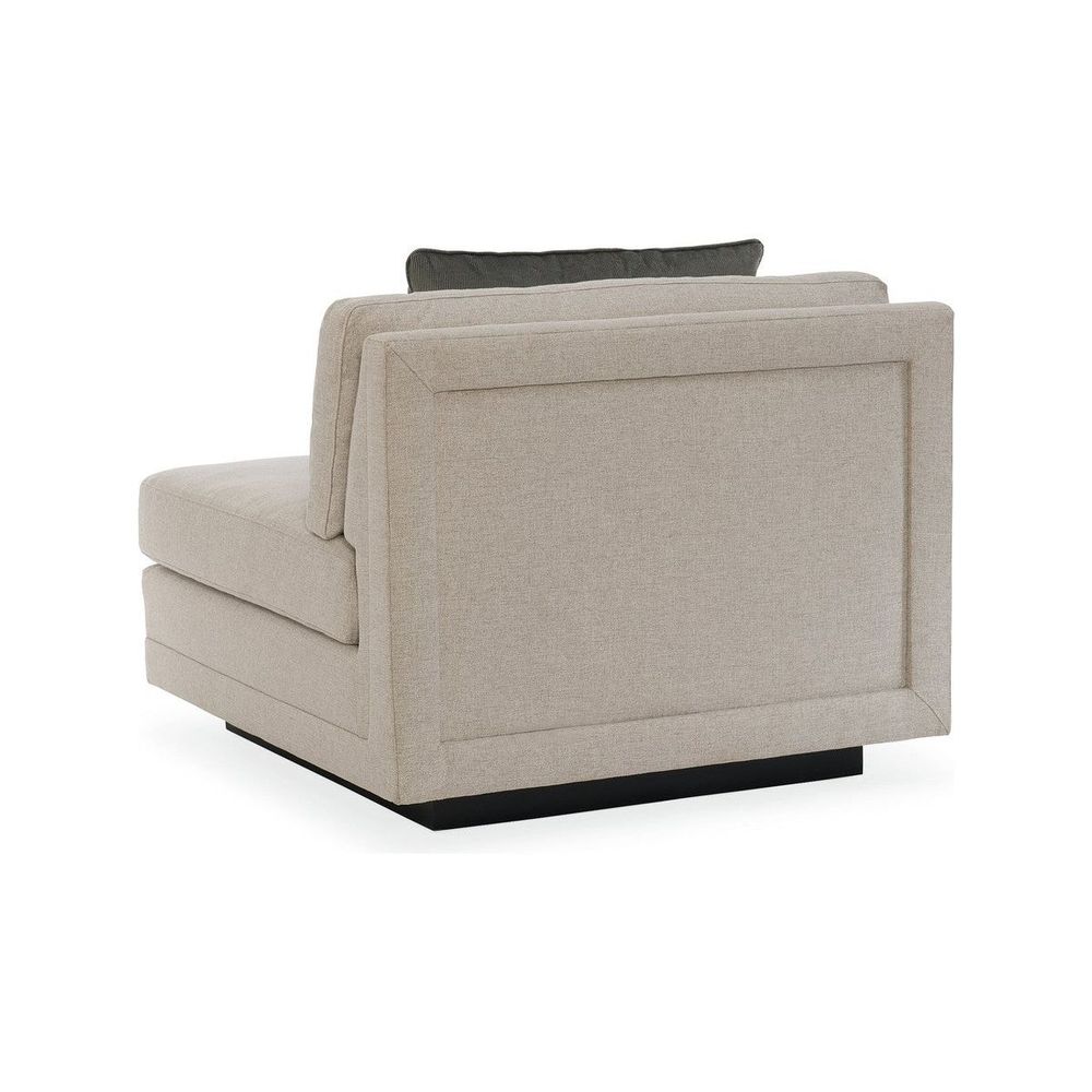 Synthesis Armless Chair - Black