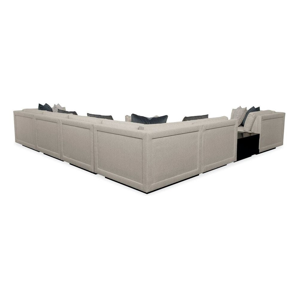 Sectionals: Parts Synthesis Armless Chair - Black